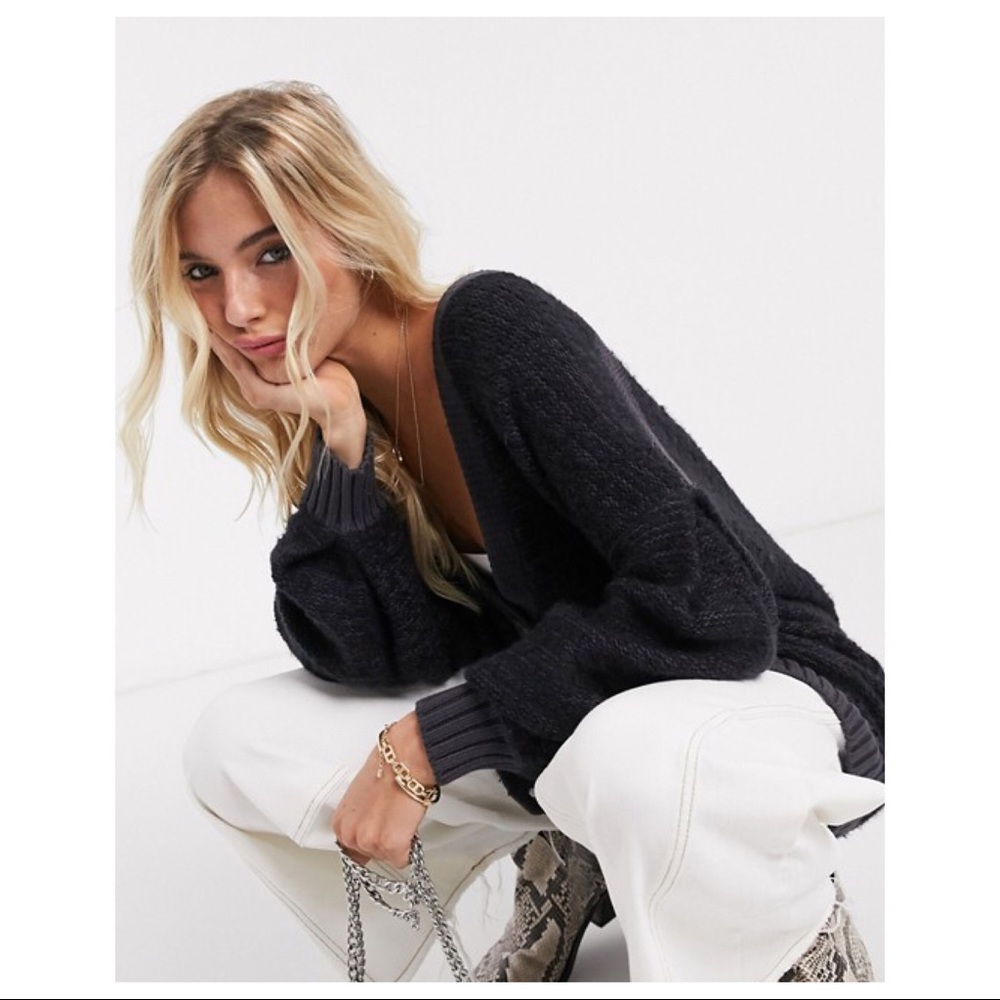❗️6-HOUR SALE❗️FREE PEOPLE BOHO LUXE CARDIGAN A2C - Picture 11 of 16